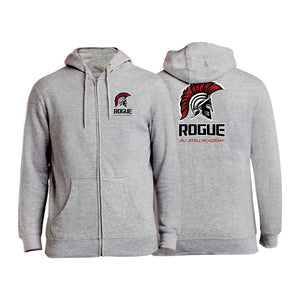 Rogue Jiu Jitsu Academy Zip-Up Hoodies #8265 A