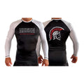 Rogue Jiu Jitsu Academy All Black Ranked Long Sleeve Rash Guards #8265 C