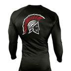 Rogue Jiu Jitsu Academy All Black Rash Guards Long Sleeves #8265 C