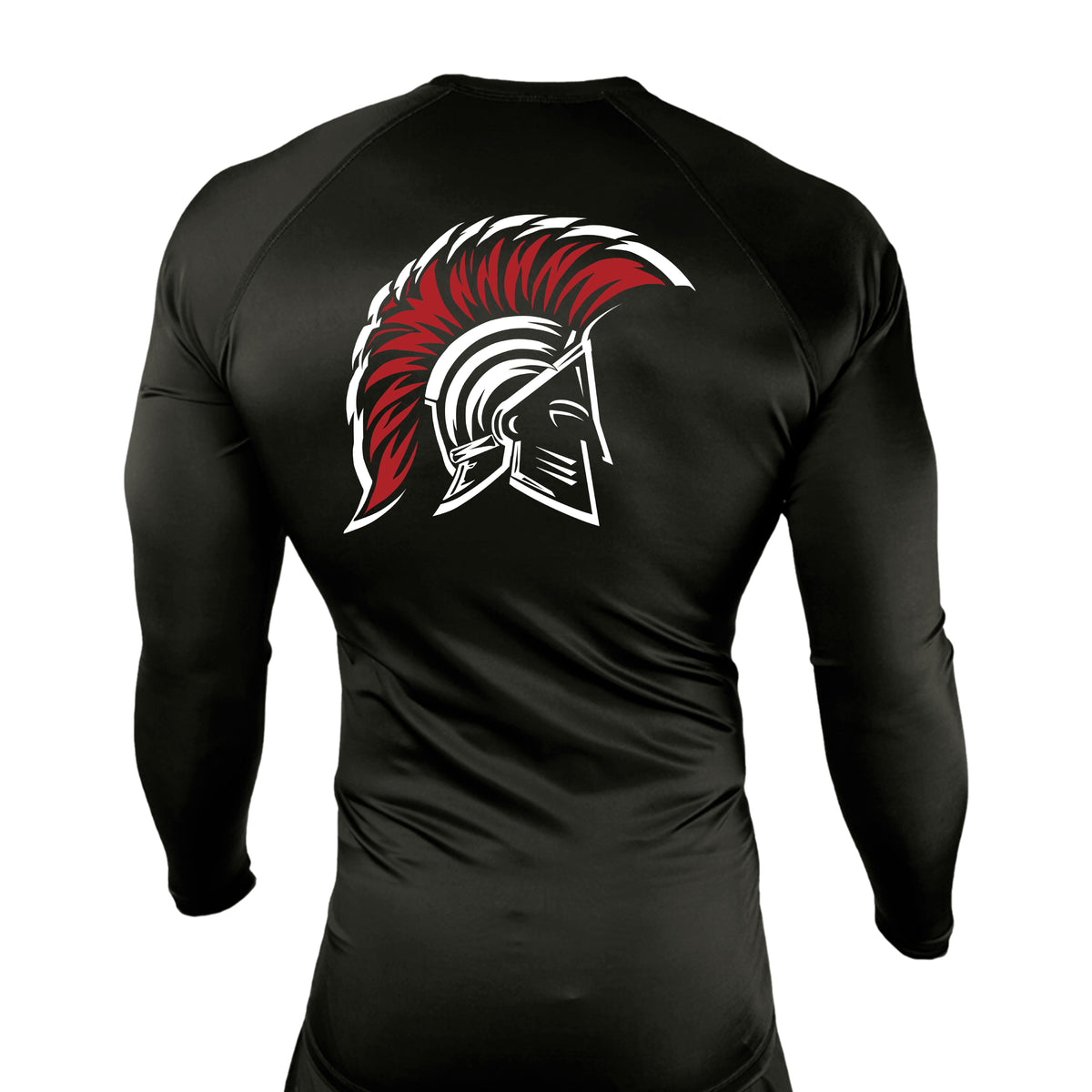 Rogue Jiu Jitsu Academy All Black Rash Guards Long Sleeves #8265 C