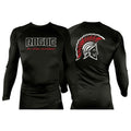 Rogue Jiu Jitsu Academy All Black Rash Guards Long Sleeves #8265 C