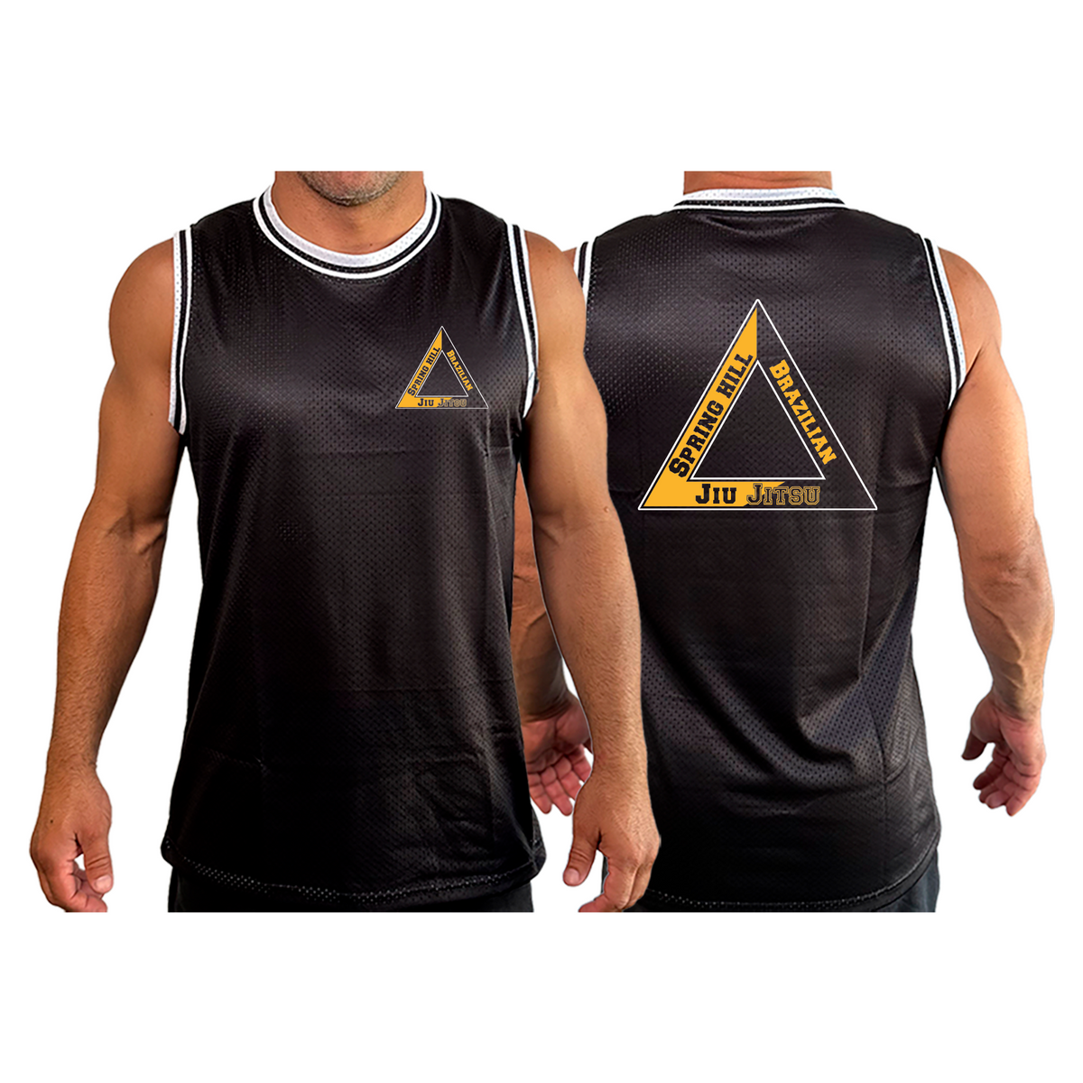 Spring Hill Jiu Jitsu Basketball Jerseys #8267 A
