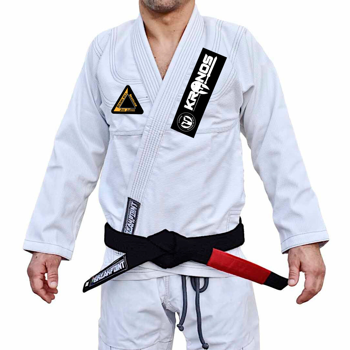 Spring Hill Jiu Jitsu Academy Adults Gi - White #1410 A