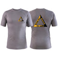 Spring Hill Jiu Jitsu Gray Custom Rash Guards Short Sleeve #8267 A