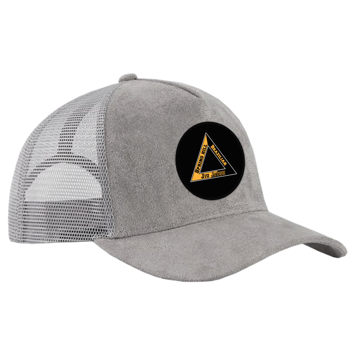 Spring Hill Jiu Jitsu Suede Trucker Hat #8267 A