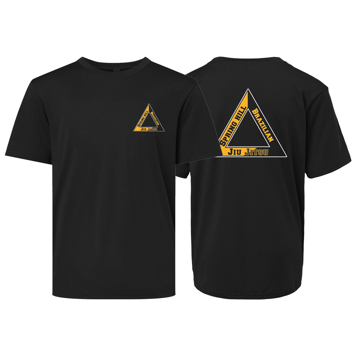 Spring Hill Jiu Jitsu Dry Fit Kids Shirts #8267 A