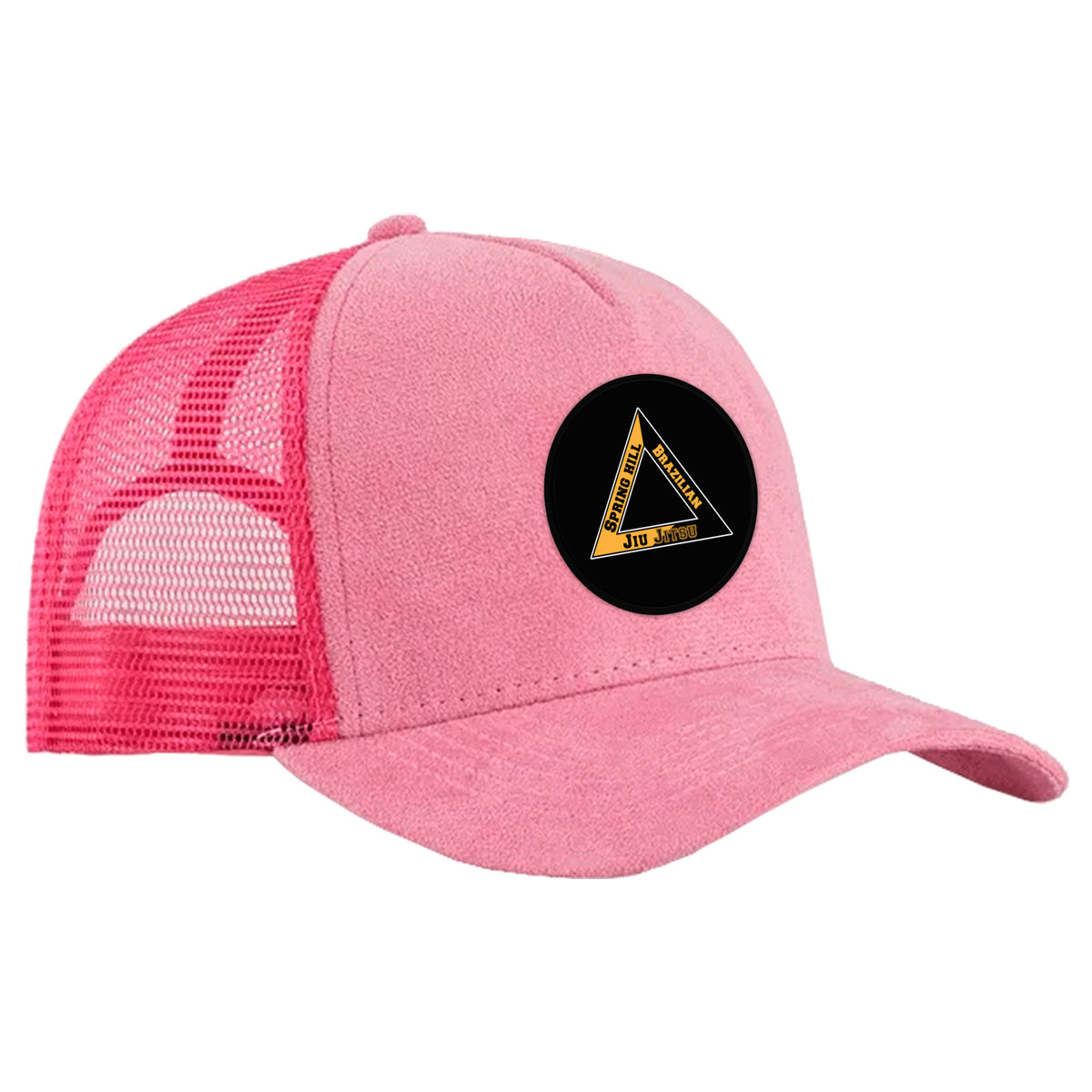 Spring Hill Jiu Jitsu Suede Trucker Hat #8267 A