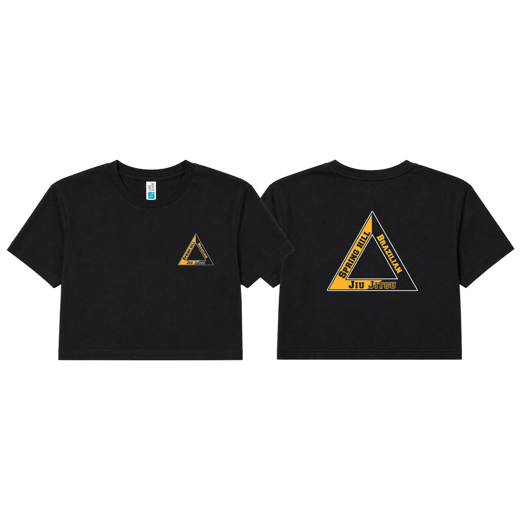 Spring Hill Jiu Jitsu Women's Cropped Shirts #8267 A