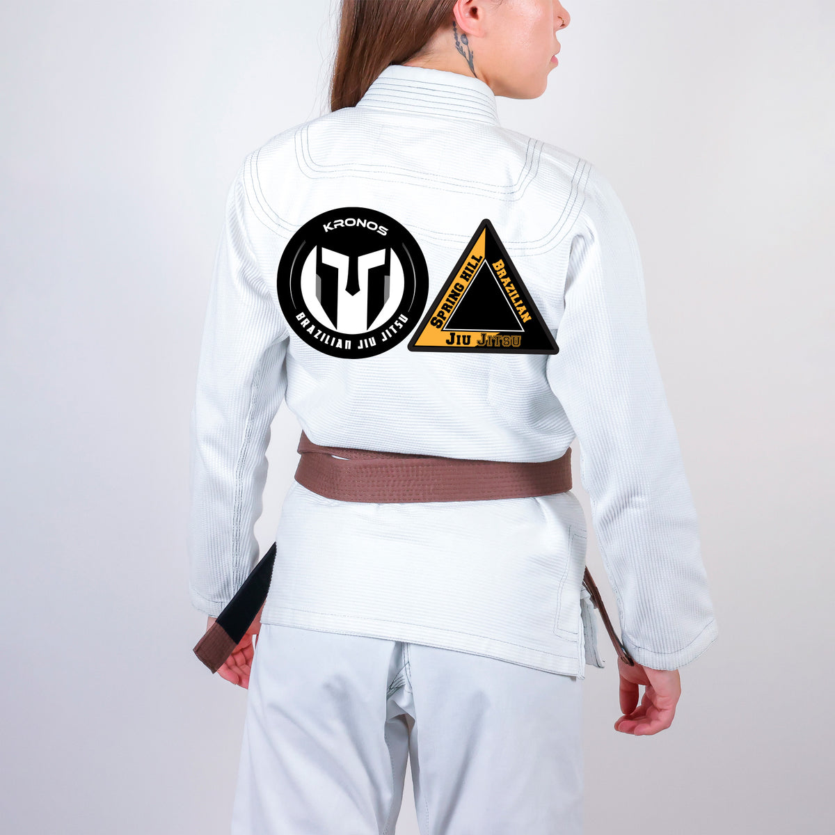 Spring Hill Jiu Jitsu Academy Women's Gi - White #1410 A