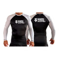 GTJJ All Black Ranked Long Sleeve Rash Guards #8268 D