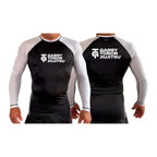 GTJJ All Black Ranked Long Sleeve Rash Guards #8268 D