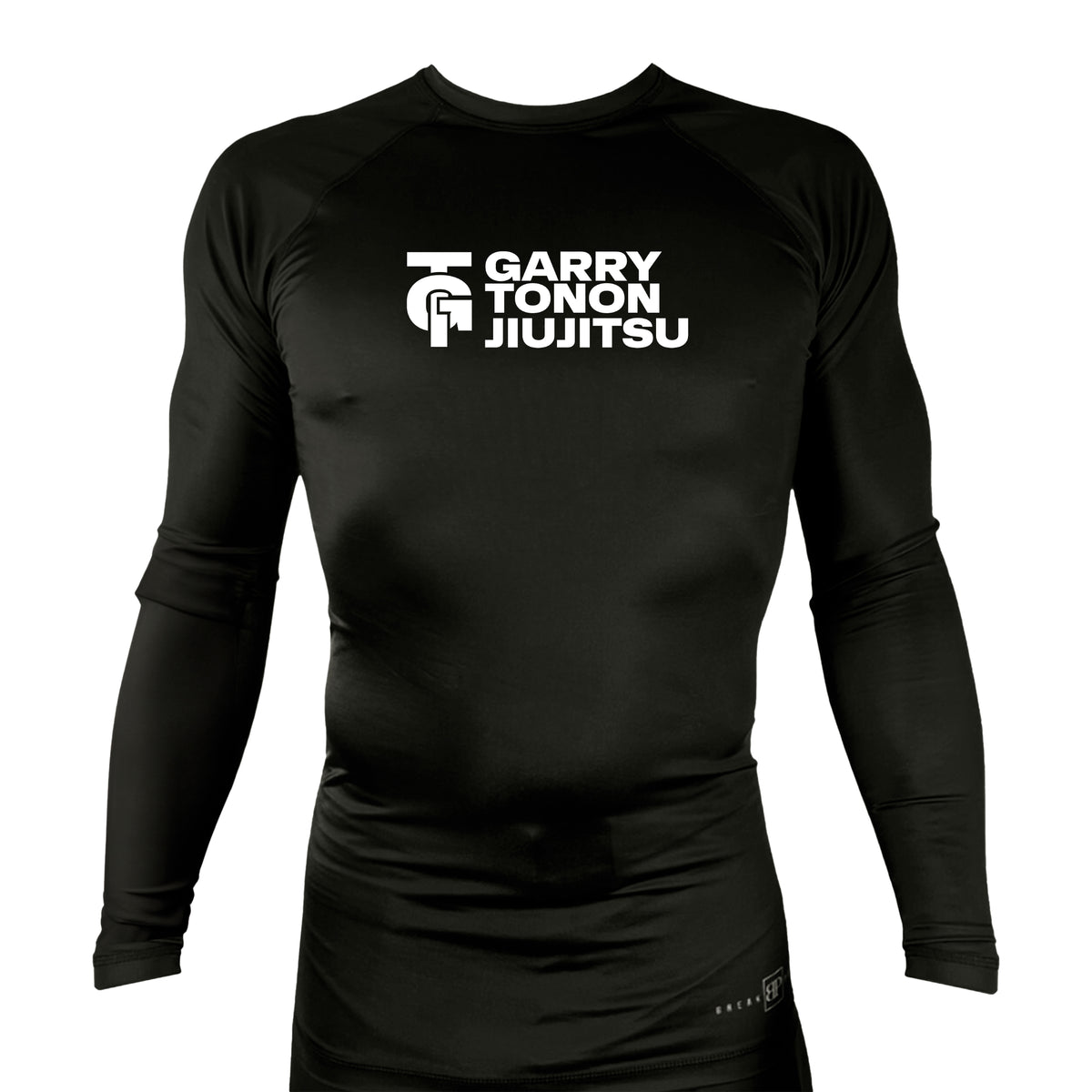 GTJJ All Black Rash Guards Long Sleeves #8268 D
