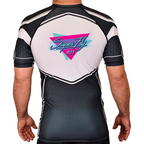 SuperFly BJJ Academy Rash Guards Black/White #8269 A
