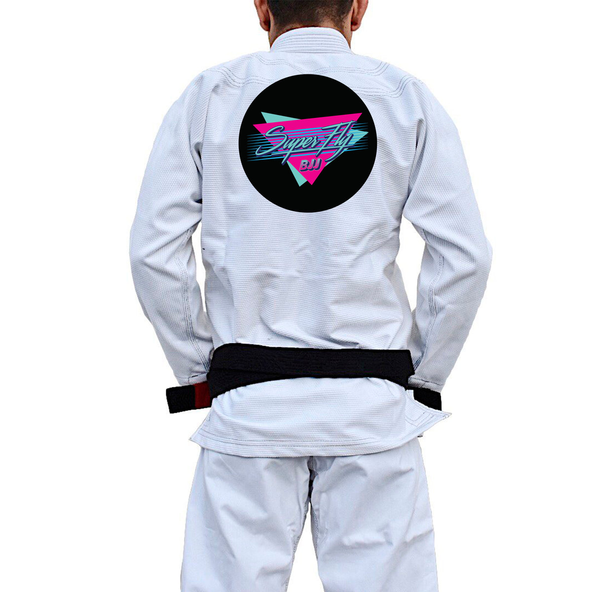 SuperFly BJJ Academy Kids Gi - White #1900 A