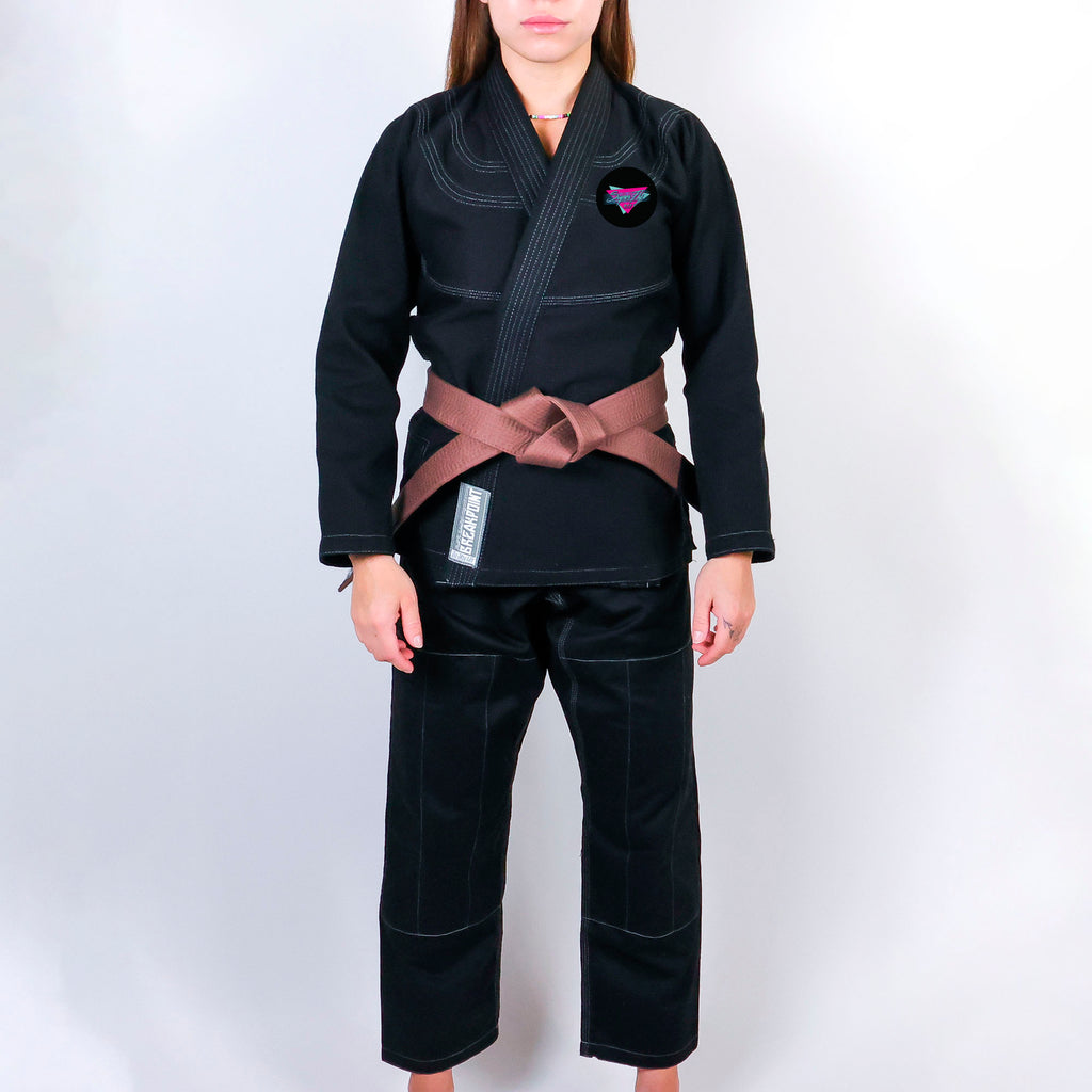 SuperFly BJJ Academy Women's Gi - Black #1900 A