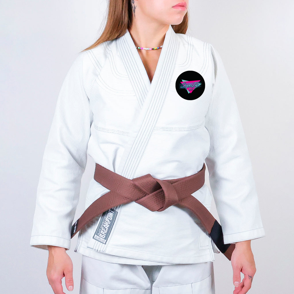SuperFly BJJ Academy Women's Gi - White #1900 A