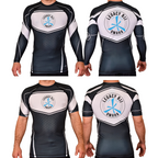 Legacy Omaha Academy Rash Guards Black/White #8270 A (BJJ)