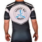 Legacy Omaha Academy Rash Guards Black/White #8270 A (BJJ)