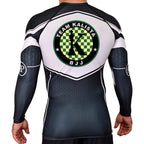 Team Kalista Academy Rash Guards Black/White #8272