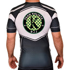 Team Kalista Academy Rash Guards Black/White #8272