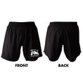 Rocket City Revolution BJJ All Black Custom Shorts 2.0 #8274