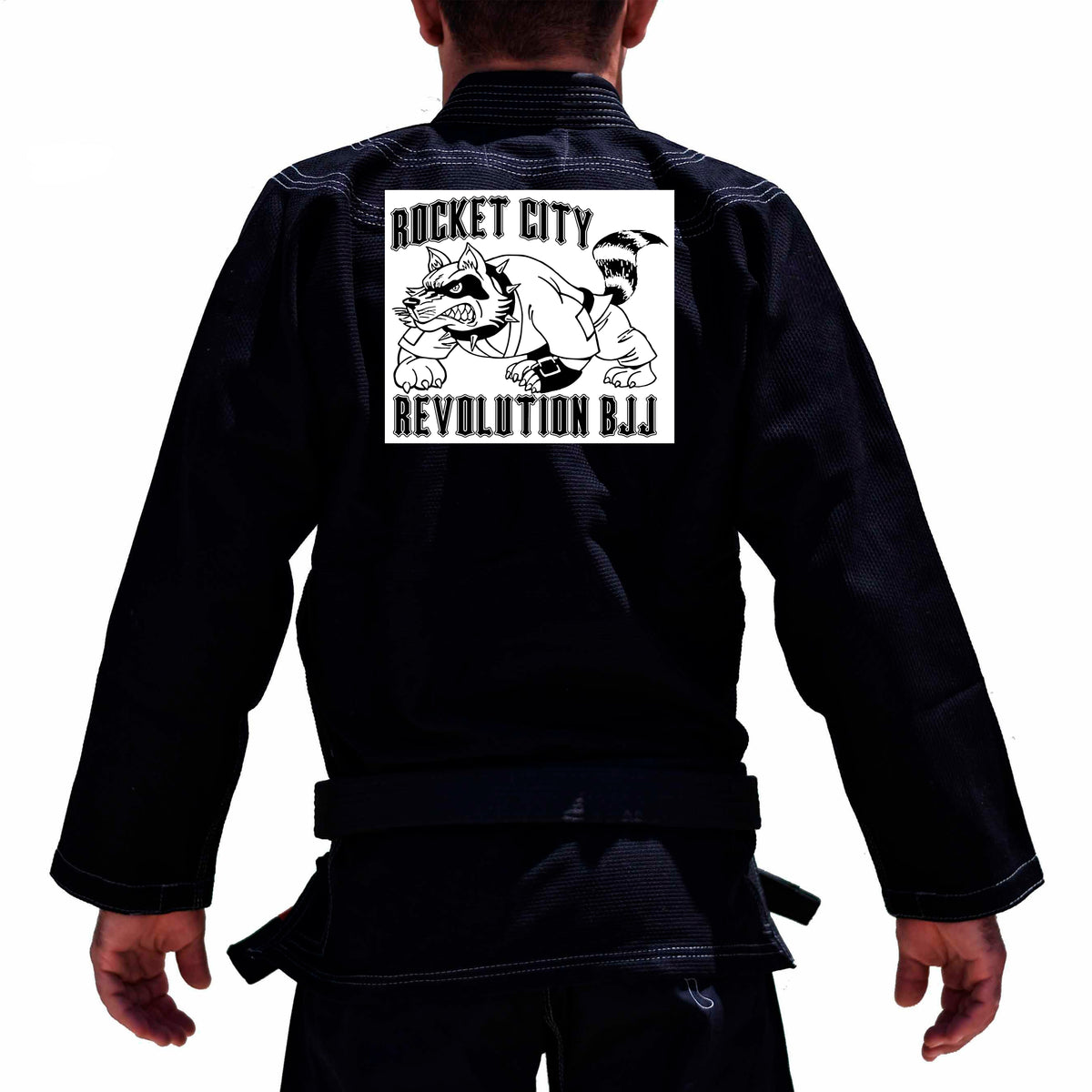 Rocket City Revolution BJJ Academy Kids Gi - Black #1423 A