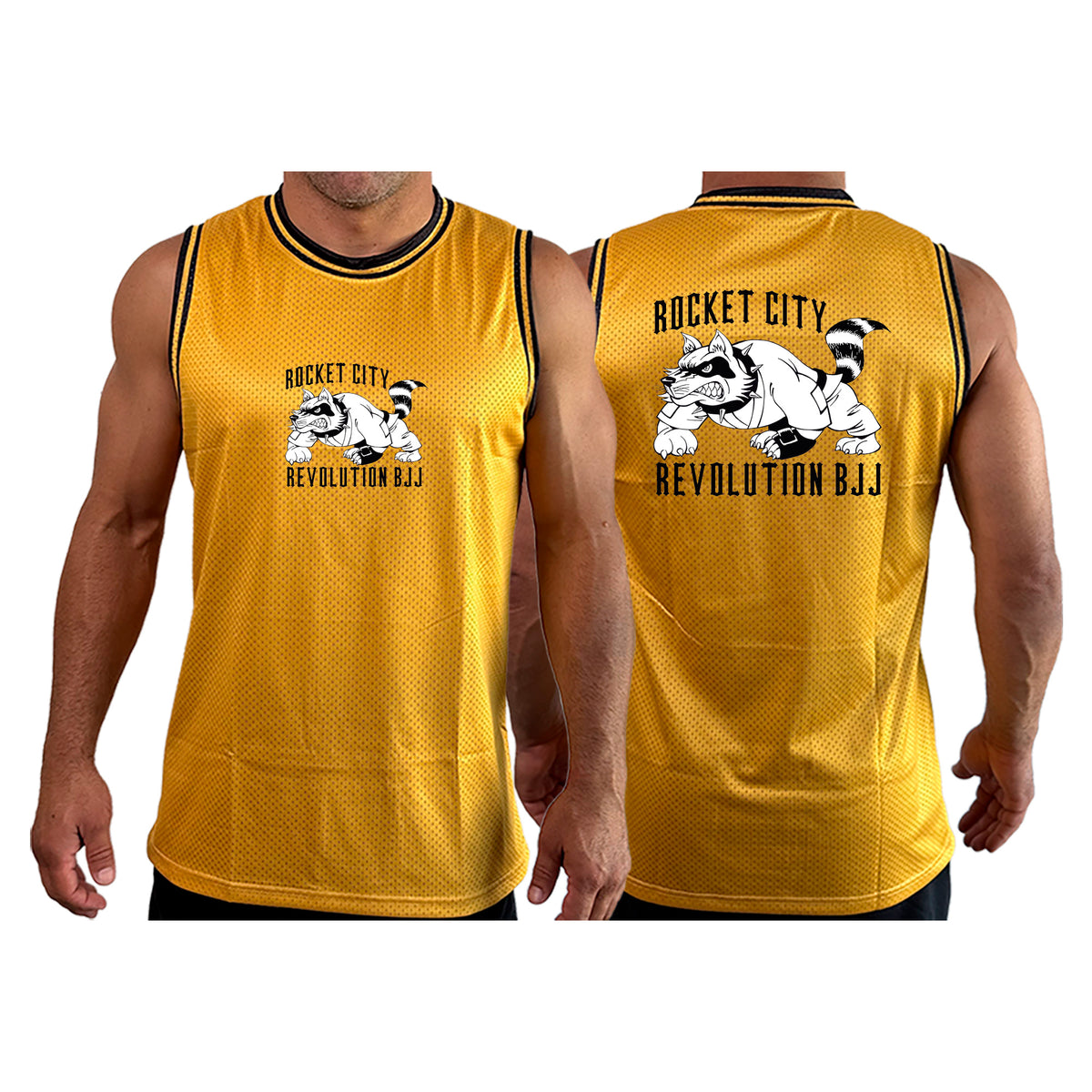 Rocket City Revolution BJJ Academy Basketball Jerseys #8274 A