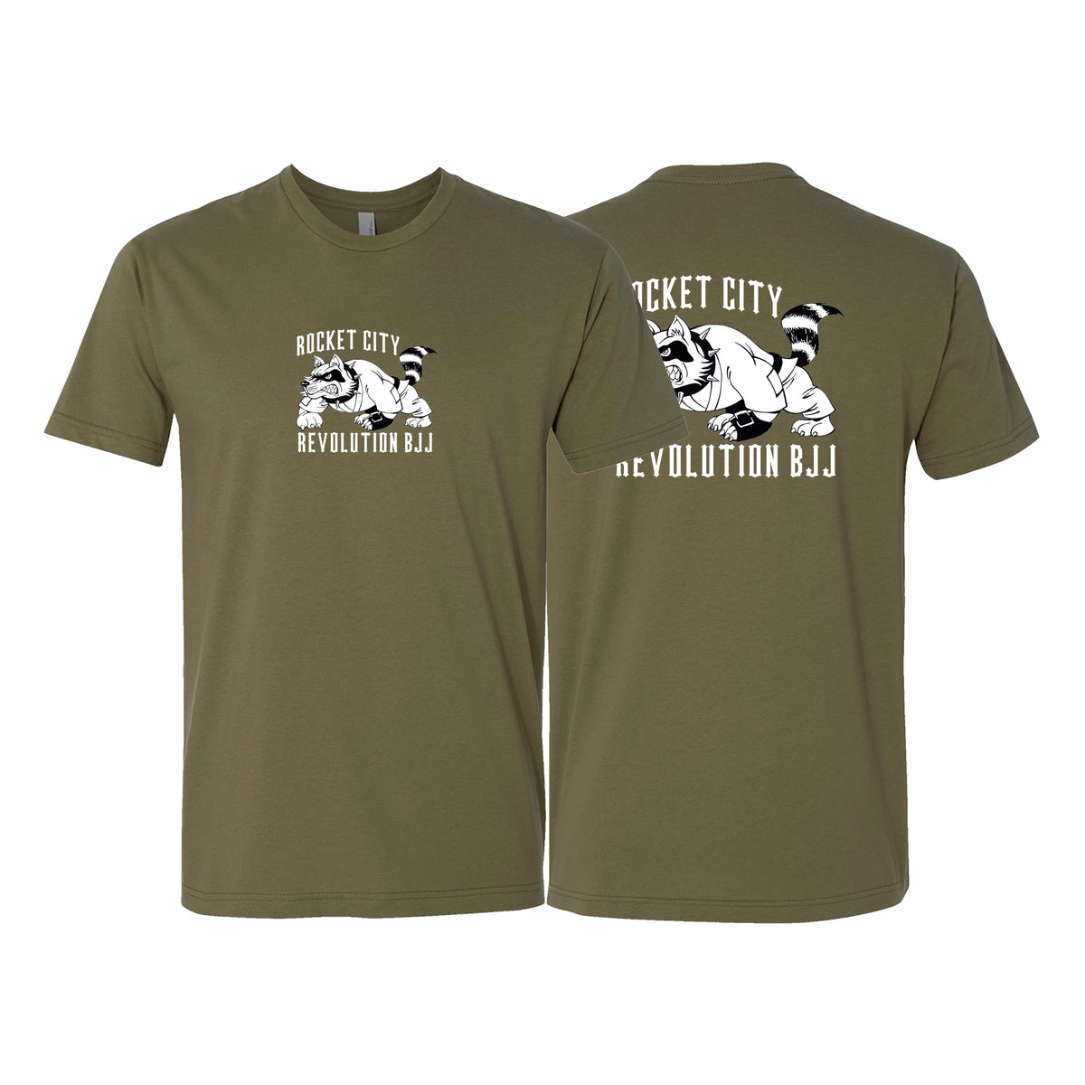 Rocket City Revolution BJJ Next Level Adult Shirts #8274 A