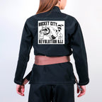 Rocket City Revolution BJJ Academy Women's Gi - Black #1423 A