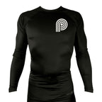 PRXS JJ All Black Rash Guards Long Sleeves #8275 A