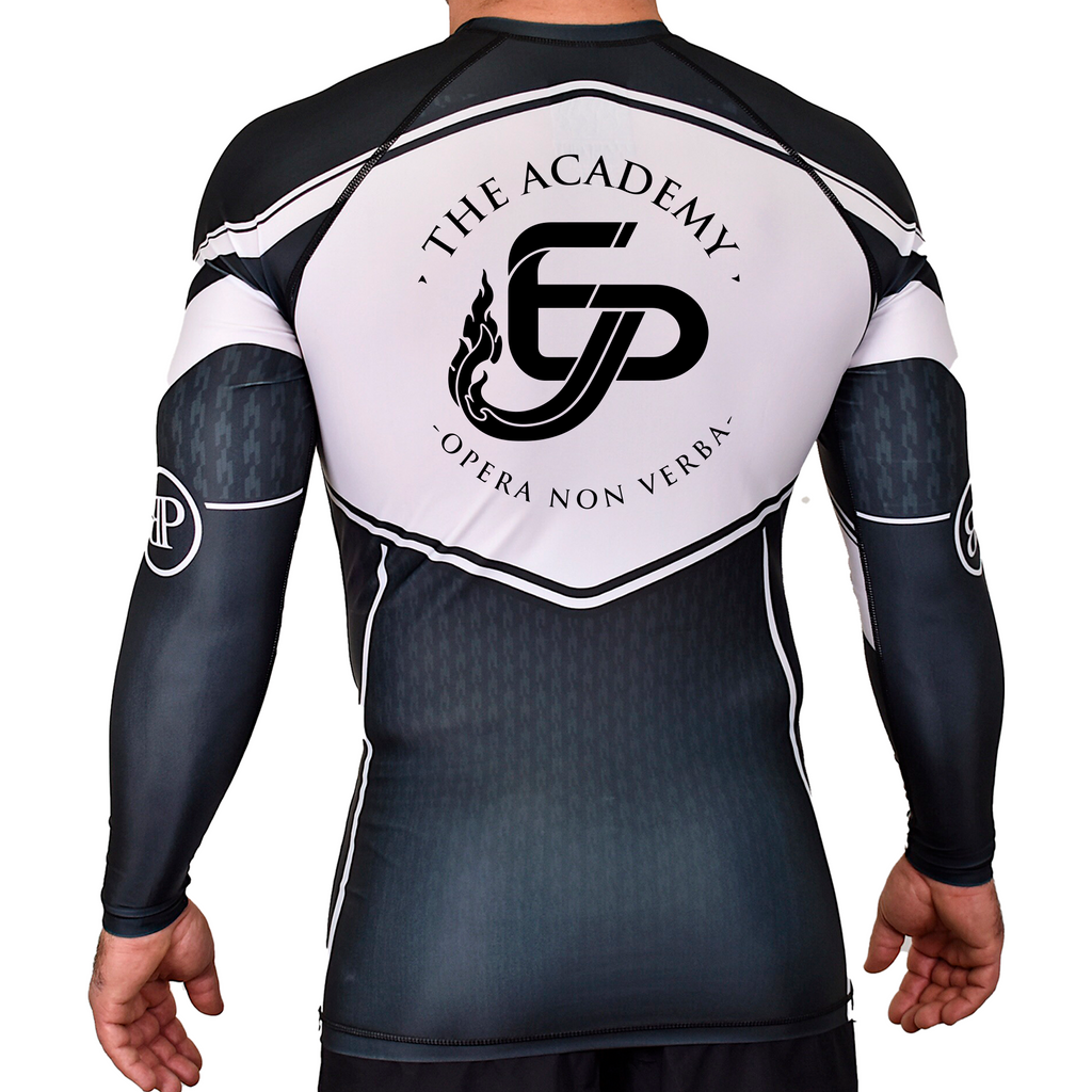 Academy Eden Prairie Academy Rash Guards Black/White #8276 A