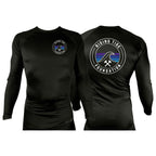 Rising Tide Foundation All Black Rash Guards Long Sleeves #8277 A