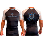 Titan Jiu Jitsu LLC All Black Ranked Short Sleeve Rash Guards #8281