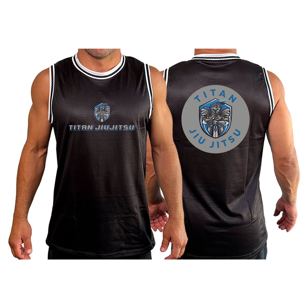 Titan Jiu Jitsu LLC Academy Basketball Jerseys #8281 A