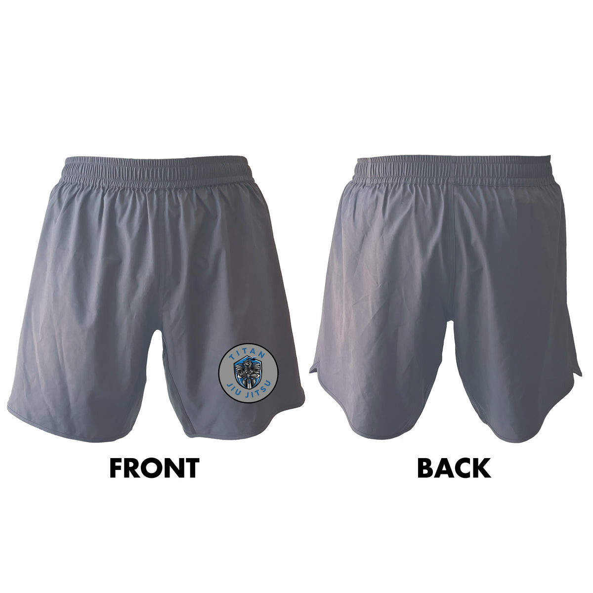 Titan Jiu Jitsu LLC Custom Shorts Grey 2.0 #8281