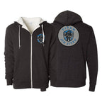 Titan Jiu Jitsu LLC Academy Sherpa Lined Zip-Up Hoodie #8281 C