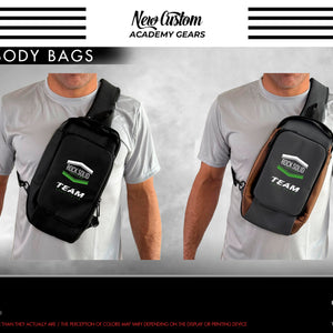 Rock Solid Martial Arts Academy Crossbody Bags #837