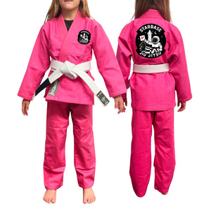 Mars Jiu Jitsu Club Academy Kids Gi - Pink #878 B