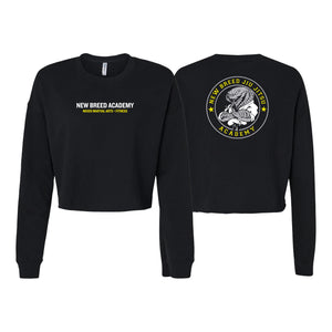 New Breed Women's Cropped Crewneck Sweatshirt #8009 F