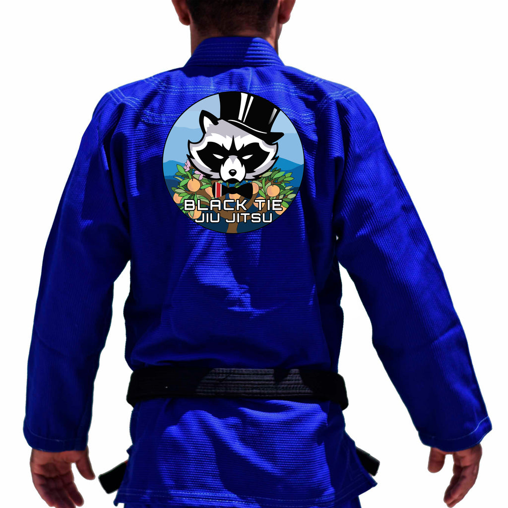 Black Tie BJJ Academy Kids Gi - Blue #946 A
