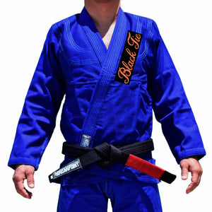 Black Tie BJJ Academy Kids Gi - Blue #946 A