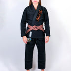 Black Tie BJJ Academy Women's Gi - Black #946 A