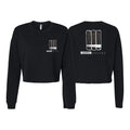 Mission JJ Women's Cropped Crewneck Sweatshirt #8016 A