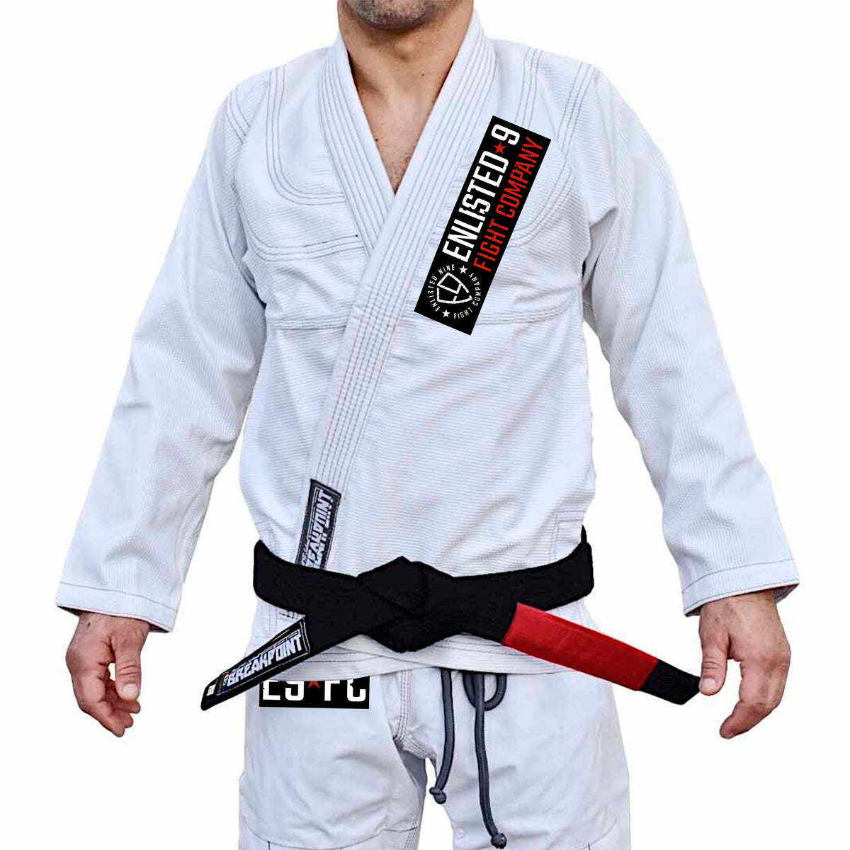 Enlisted Nine Academy Adults Gi - White #995 A