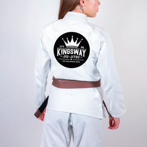 Kingsway Jiu-Jitsu Academy Women's Gi - White #999 B