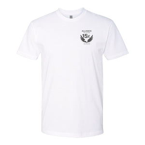 Alliance Next Level Adult White Shirt #ALL064