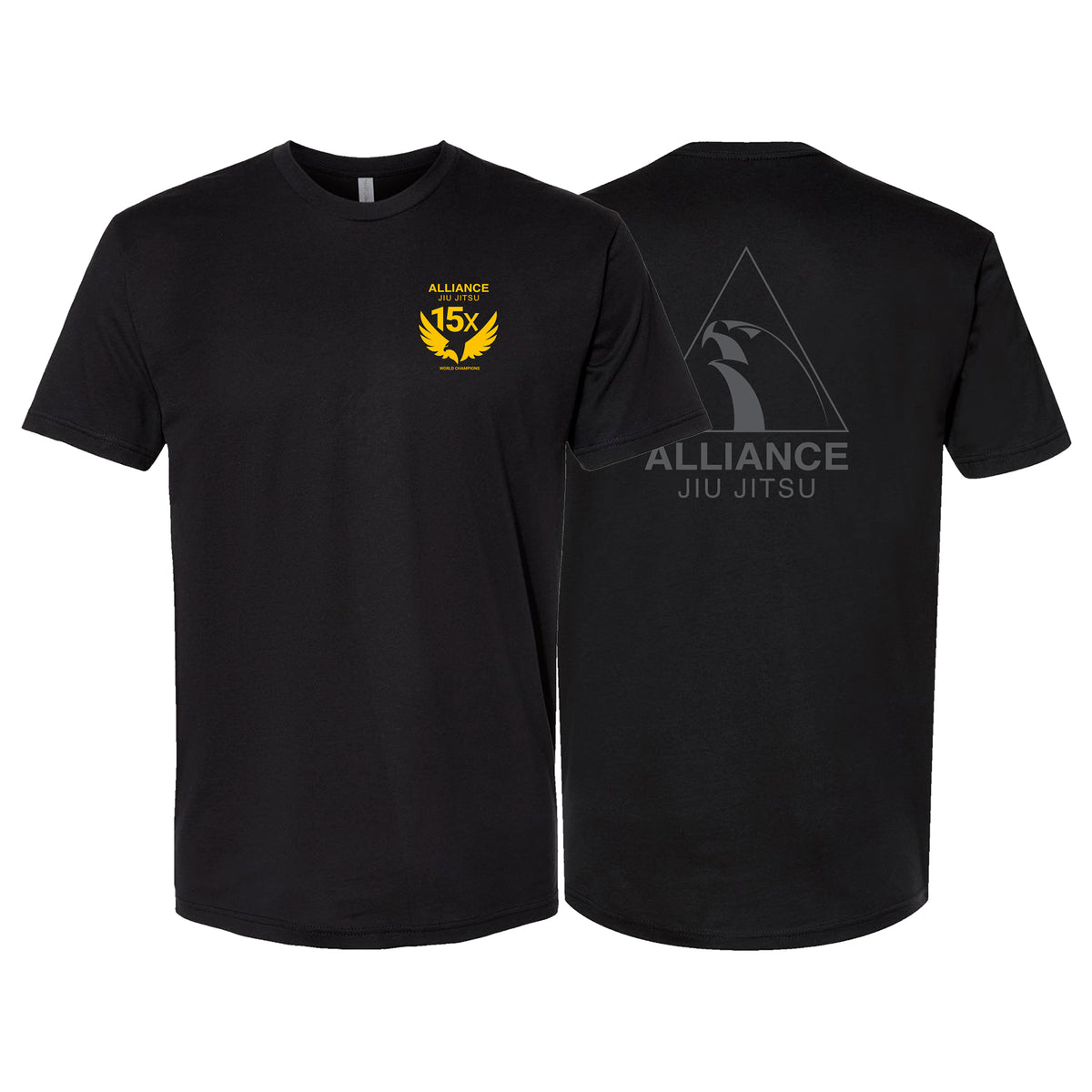 Alliance Next Level Adult Black Shirt #ALL067