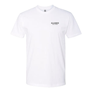 Alliance Next Level Adult White Shirt #ALL068
