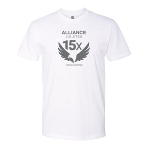 Alliance Next Level Adult White Shirt #ALL072