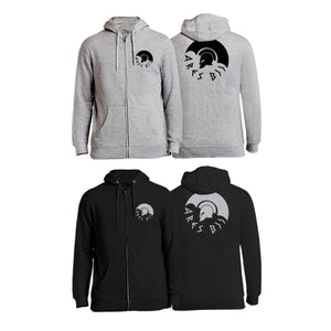 Ares BJJ Official Academy Zip Up Hoodies